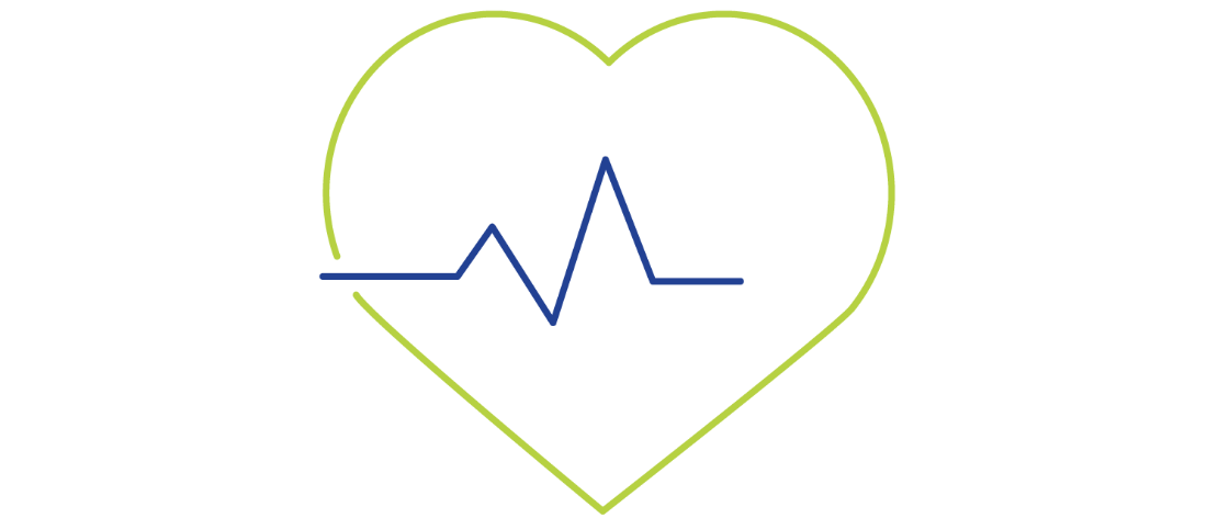 Illustration depicting heart rate.