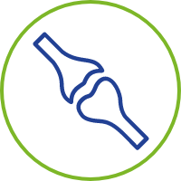 Illustration of the joints as the extremities and joints can be affected by acromegaly