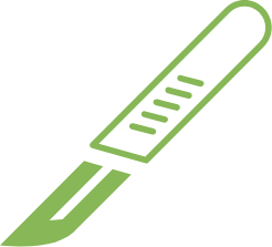 Icon of a scalpel